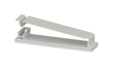 Essentra Components FCW-50H-01 FCW-50H-01 Adhesive Cable Clamp Natural Nylon 6.6