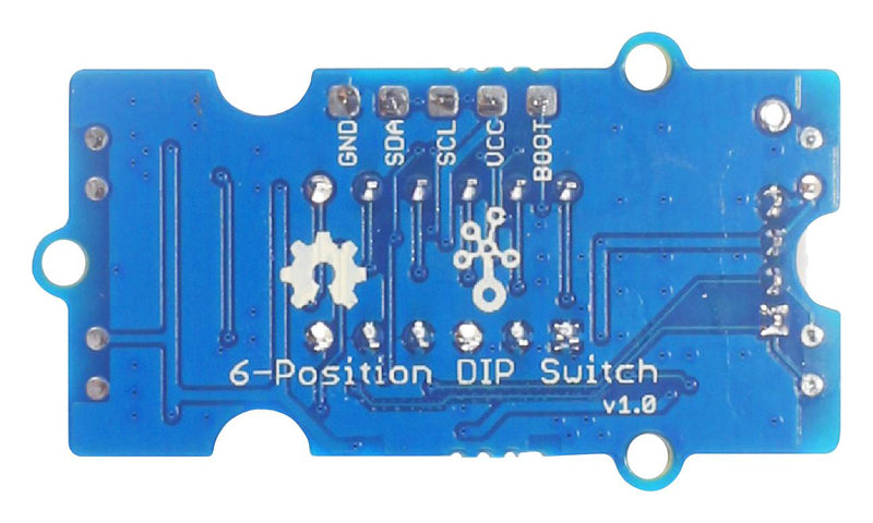 Seeed Studio 111020043 DIP Switch Board With Cable 6 Position Arduino