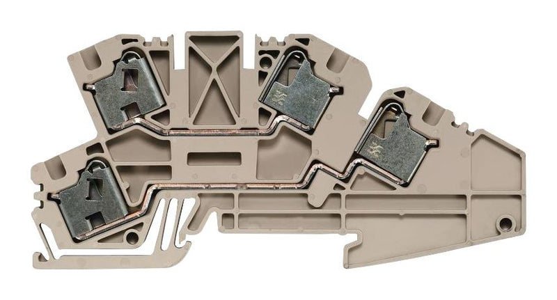 Weidmuller 1882590000 Terminal Block DIN Rail 4POS 10AWG