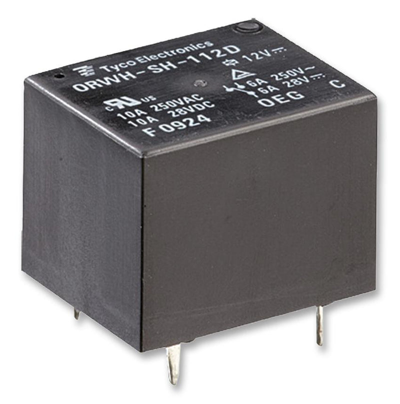 TE Connectivity 1-1721150-3 1-1721150-3 General Purpose Relay Orwh Series Power Non Latching Spdt 12 VDC 10 A