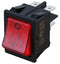 Molveno SX8211881G110000 SX8211881G110000 Rocker Switch Off-On Dpst Illuminated Panel Mount Red SX82