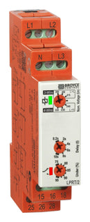 Broyce Control LPRT/2 400V Voltage Monitoring Relay Dpdt 5 A DIN Rail 250 V Screw