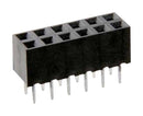 Harwin M22-7140742 PCB Receptacle Board-to-Board 2 mm Rows 14 Contacts Through Hole Mount M22 Series