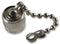 Radiall R143812000 Dust Cap / Cover With Chain TNC Connector Brass Body