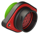Amphenol SINE/TUCHEL AHDP02-24-21PN-WTA Circular Connector IP67 IP69K DuraMate&acirc;�&cent; Ahdp Wide Thread Adapter Series Panel Mount Receptacle New