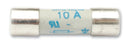 SIBA 5021526.10 Fuse, High Rupturing Capacity (HRC), 10 A, URZ Series, 1 kV, Midget