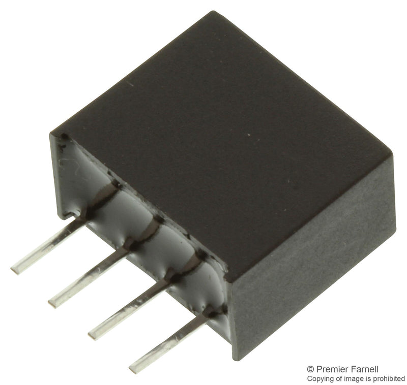 MURATA POWER SOLUTIONS CME0505SC Isolated Board Mount DC/DC Converter, 1 Output, 750 mW, 5 V, 150 mA