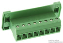 Phoenix Contact DFK-PC 4/ 8-GF-762 Terminal Block Feed-Thru Header 7.62 mm 8 Ways 20 A 300 V Screw Clamp Right Angle