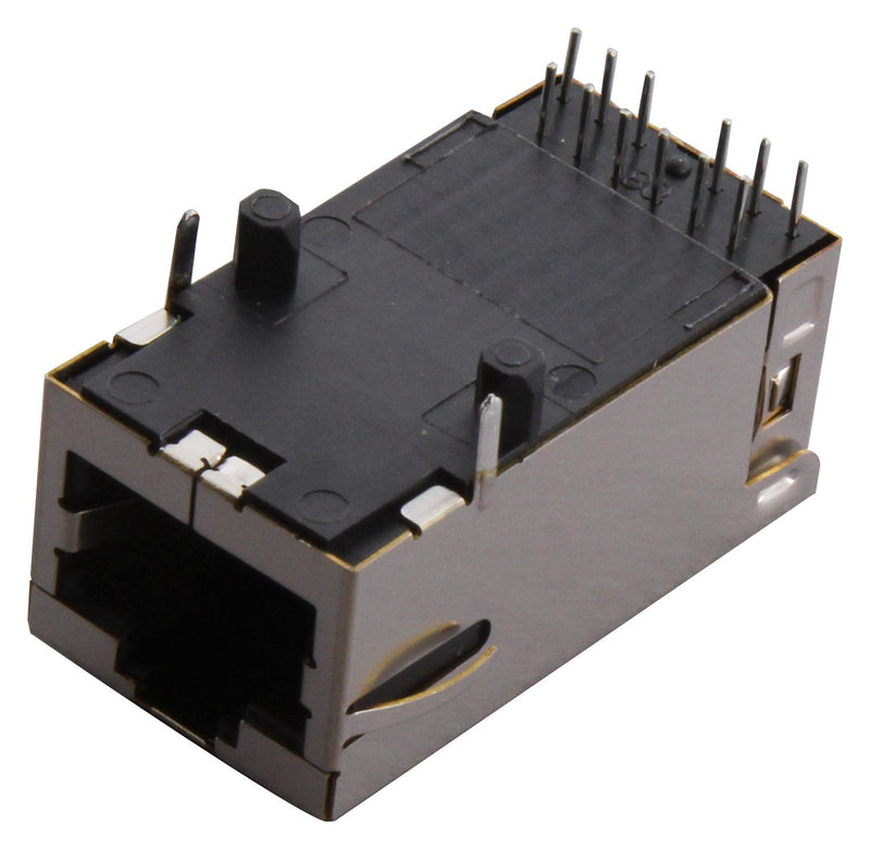 BEL Magnetic Solutions 0816-1X1T-23-F RJ45 Connector Jack 8P8C 1PORT TH