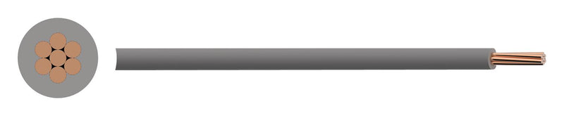 PRO Power PP-6491X-2.50MMGRY Wire Stranded 6491X H07V-R BS EN 50525-2-31 Per Metre PVC Grey 2.5 mm&sup2;