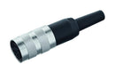 Amphenol SINE/TUCHEL T3261001U T3261001U Circular Connector C091A Series Cable Mount Receptacle 3 Contacts Solder Socket Threaded