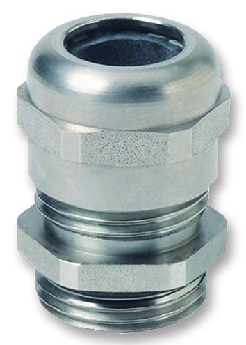 HYLEC 50.620 ES Cable Gland, M20 x 1.5, 9 mm, 13 mm, Stainless Steel, Metallic - Unfinished