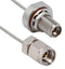 Amphenol SV Microwave 7015-1077 7015-1077 Coax Cable 2.92MM RP PLUG-BLKHD JACK/6"