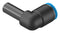 Festo QSL-10H Pneumatic Fitting Push-In L-Fitting 14 bar 10 mm PBT (Polybutylene Terephthalate) QSL