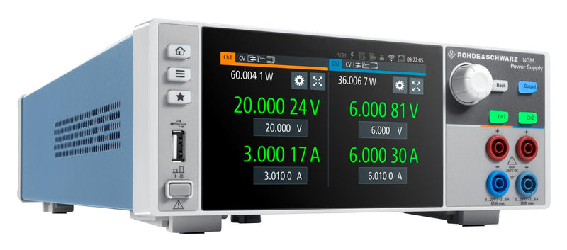 Rohde &amp; Schwarz NGM-COM2B Bench Power Supply Adjustable 4 Output 0 V 64 10 A