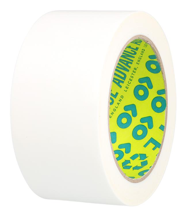 Advance Tapes AT6102 WHITE 33M X 60MM AT6102 White 60MM Building Tape Polythene Film 60 mm x 33 m