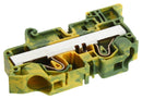 Entrelec - TE Connectivity 1SNK712150R0000 1SNK712150R0000 DIN Rail Mount Terminal Block 2 Ways 4 AWG 16 mm&Acirc;&sup2; Clamp