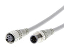 Omron Industrial Automation XS2WD421G81F XS2WD421G81F Cable Assy 4P PLUG-RCPT 5M New