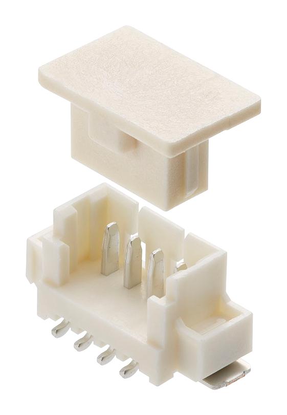 Molex 53398-0667 Pin Header Signal Wire-to-Board 1.25 mm 1 Rows 6 Contacts Surface Mount Straight
