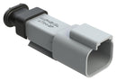 Amphenol SINE/TUCHEL AT04-2P-SR02GRY AT04-2P-SR02GRY Automotive Housing Rcpt 2POS 13A