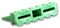 Amphenol AW12P Connector Accessory 12 Way Wedgelock AT Series Connectors