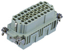 TE Connectivity T2050322201-007 Heavy Duty Connector Insert HEE Series 33 Contacts Receptacle