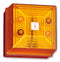CLIFFORD AND SNELL FL40/D50/A/RN Visual Signal Indicator, Industrial, Amber, Flashing, 24VDC, IP65, 81mm Height