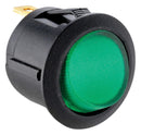 Multicomp PRO MP004434 Rocker Switch Spst 12V Illuminated Panel Mount Green