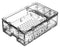 Multicomp PRO ASM-1900136-01 Raspberry Pi Accessory 4 Model B Case Plastic Clear