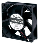 Sanyo Denki 9G1212H1011 DC Axial Fan 12 V Square 119 mm 38 Ball Bearing 99 CFM