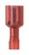 Panduit DNF18-187FIB-M Female Disconnect Nylon Fully Insulated 22 - 18 AWG .187 X .032 TAB Size Funnel Entry 07AH2215