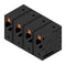 Weidmuller 2500580000 2500580000 Wire-To-Board Terminal Block 15 mm 4 Ways 18 AWG 16 mm&Acirc;&sup2; Push In
