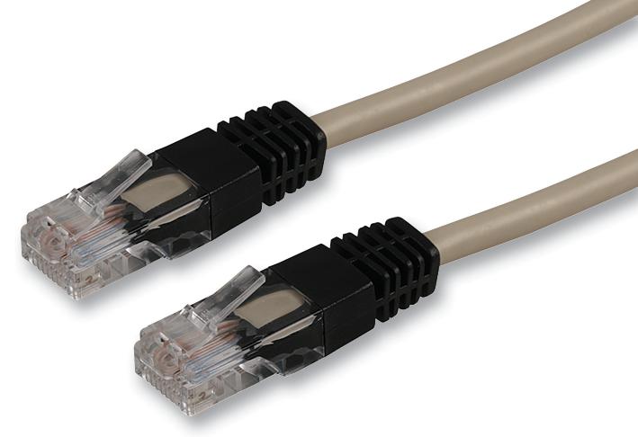 PRO Signal PS11220 Ethernet Cable UTP Cat5e 0.5 m 19.7 " RJ45 Plug to Grey