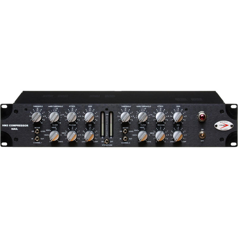 A-Designs HM2 Nail Dual-Channel Compressor/Limiter - Solid State/Tube Hybrid