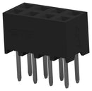 TE Connectivity 2314822-8 PCB Receptacle Board-to-Board 2 mm Rows 8 Contacts Through Hole Mount Ampmodu Series