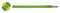 PRO Power PP-6491B-1.50MMG/Y Wire Stranded 6491B H07Z-R BS EN 50525-3-41 Per Metre Lszh Green Yellow 1.5 mm&sup2;