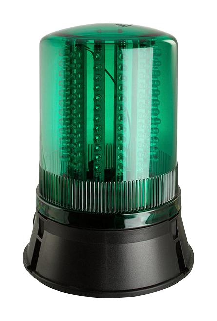 Moflash Signalling LED400-04-04 (GREEN) Beacon Continuous Flashing Rotating Green -25 &deg;C to 55 265 VAC LED400 Series New