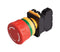 MULTICOMP MCA20B-V4E01R Emergency Stop Switch, SPST-NC, Push-Pull, Screw, 10 A, 120 V
