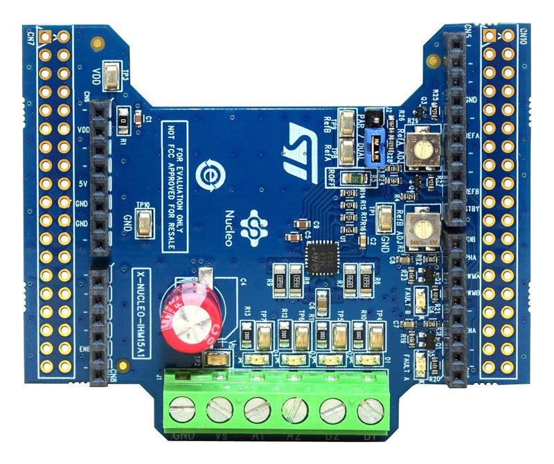 Stmicroelectronics X-NUCLEO-IHM15A1 Development Board STSPIN840 DC Motor Driver Dual Brush Arduino ST Morpho For STM32 Nucleo