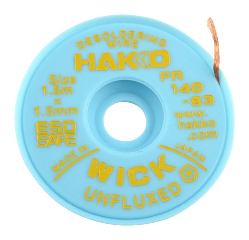 Hakko FR140-83 Desoldering Braid Copper 1.5 m x mm