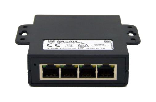 Brainboxes SW-015. Gigabit Enet SW RJ45X5 DIN RAIL/WALL