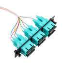 L-COM FSP12-SCM3-BL-3 Fibre Cord 50/125UM SC-FREE END 3M