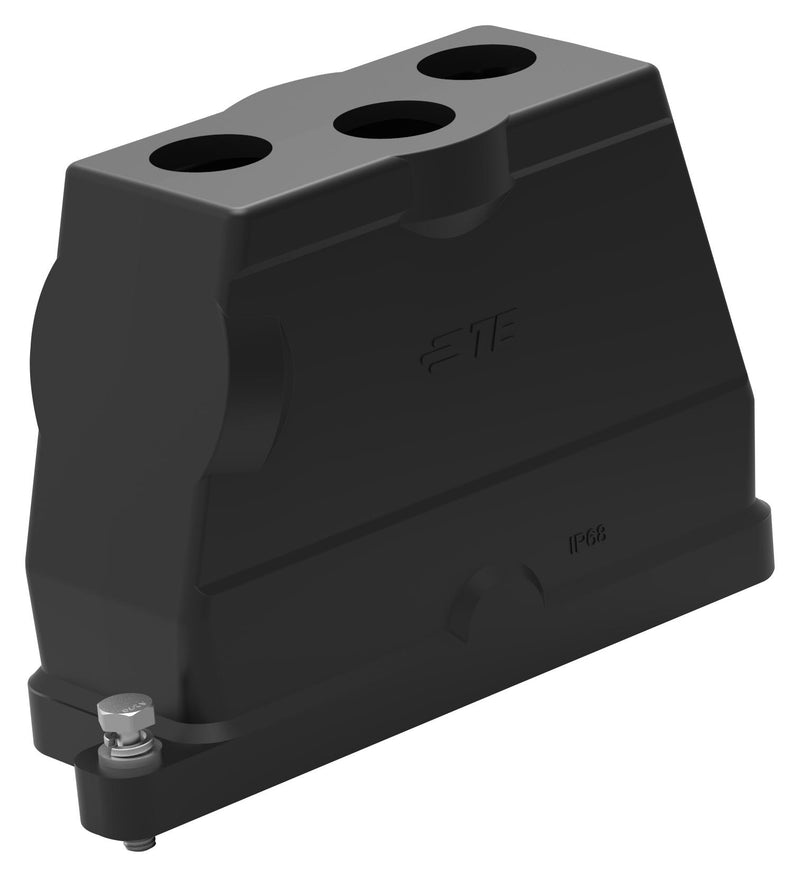 AMP - TE Connectivity T1920240325-009 Hood 180 DEG Screw Black