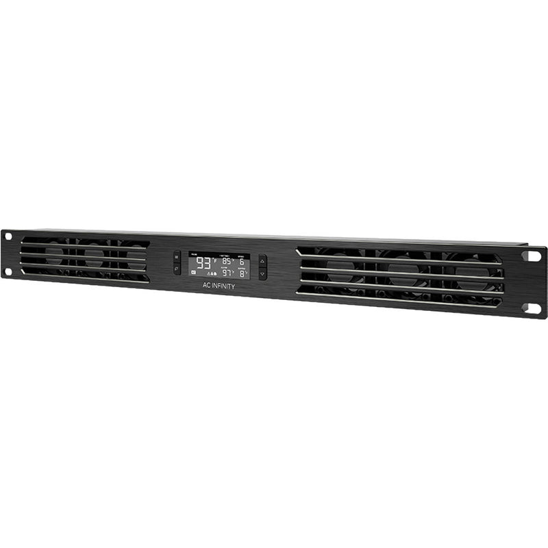 AC Infinity CLOUDPLATE T1 Quiet Rack Cooling Fan System (1 RU, Intake)