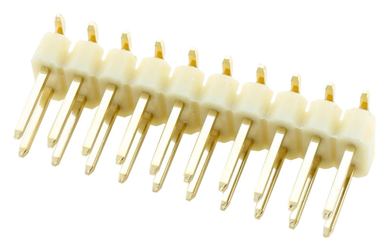 Multicomp 2213SM-20G-TB Board-To-Board Connector 2.54 mm 20 Contacts Header Surface Mount 2 Rows