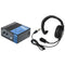 ACETEK BNC Cable Connect Intercom Portable Unit With "Single-Ear" "Closed Type" DL-500 Headset