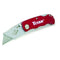 Titan 11015 RED Utility Knife Includes 5 Blades 86T1116