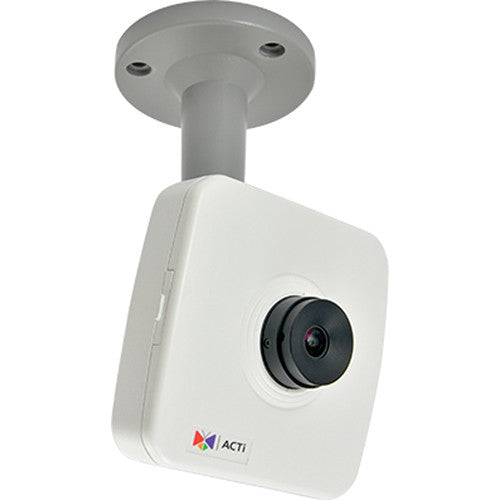 ACTi 10MP Cube Camera with Basic WDR and 3.6mm Interchangeable Lens