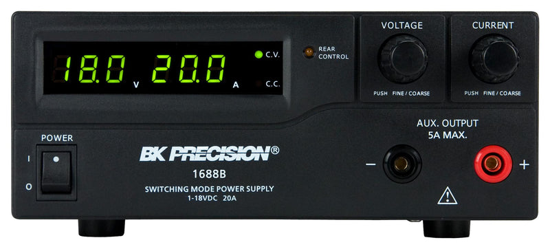 B&K Precision BK1688B Bench Power Supply Adjustable 1 Output V 18 0 A 20