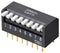 Omron A6FR-4104 DIP / SIP Switch Long Actuator 4 Circuits Piano Key Through Hole SPST-NO 24 V 25 mA